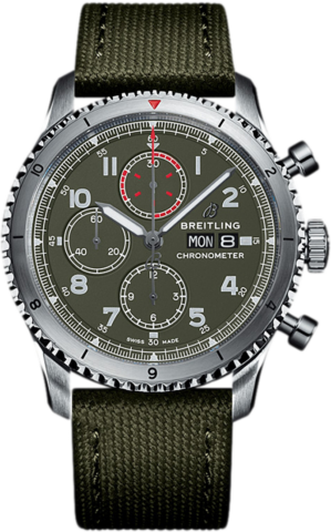 Breitling Aviator 8 Chronograph 43 Curtiss Warhawk A133161A1L1X1