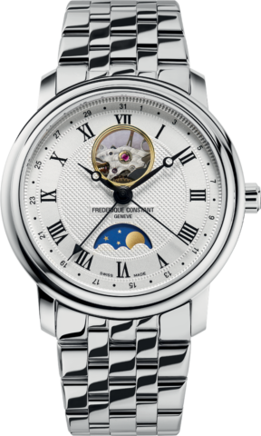 Наручные часы Frederique Constant Classic Heart Beat Moonphase FC-335MCNW4P6B